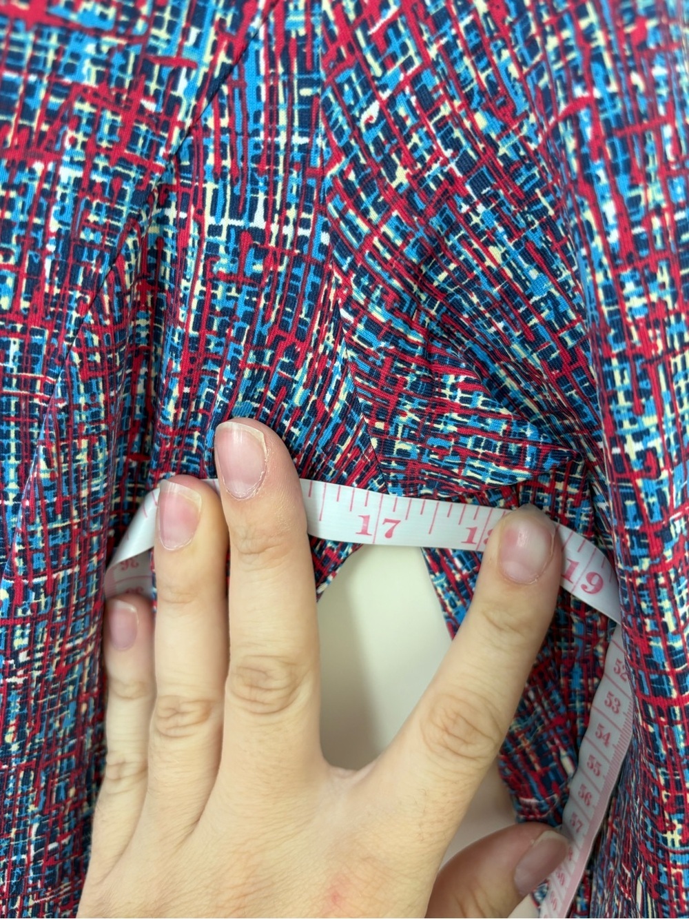 J. McLaughlin Ivana Dress in Splatter Grid Print in Catalina Cloth - Picture 6 of 6